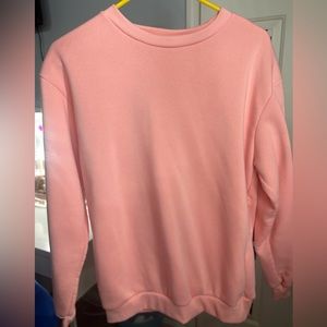 Light pink/coral crewneck